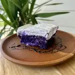 Dessert - Ube tres leches slice